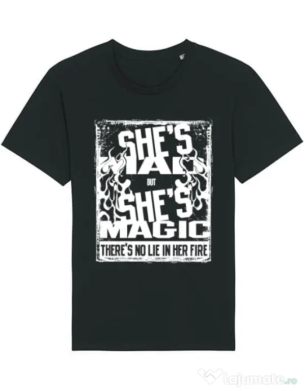 Tricou STANLEY STELLA barbat Mad but magic Negru