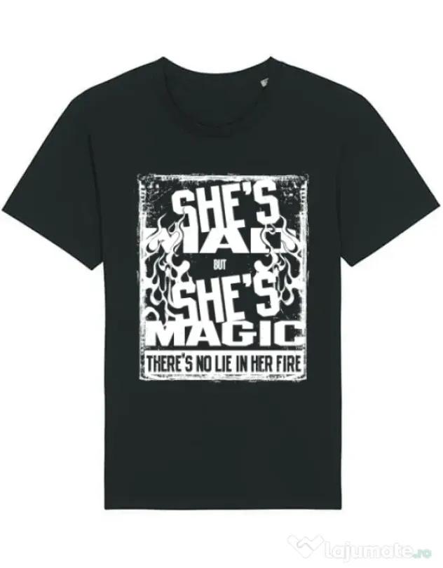 Tricou STANLEY STELLA barbat Mad but magic Negru