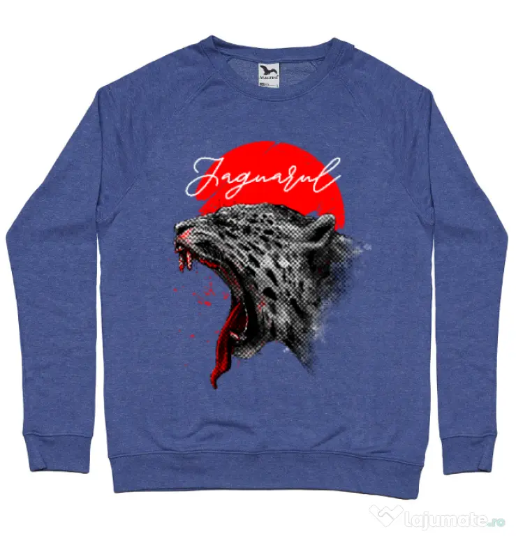 Bluza ADLER barbat Scream Albastru melanj