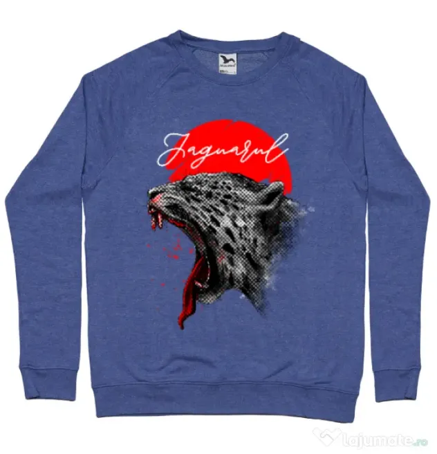Bluza ADLER barbat Scream Albastru melanj