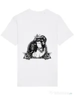 Tricou STANLEY STELLA barbat Oriental vibes Alb