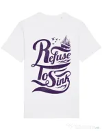 Tricou STANLEY STELLA barbat Refuse to sink Alb