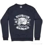 Bluza ADLER barbat Skull symbol Denim inchis