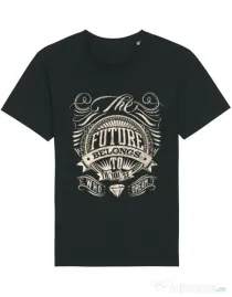 Tricou STANLEY STELLA barbat The future Negru