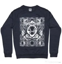Bluza ADLER barbat Viking rage Denim inchis