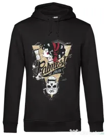 Hoodie barbat cu gluga Palmist Negru