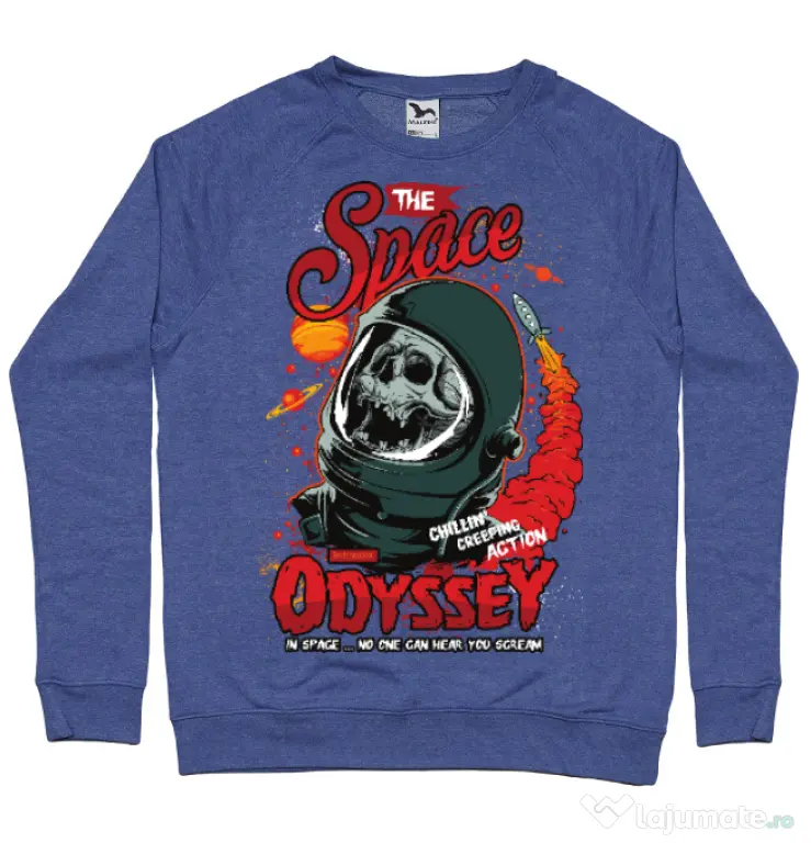 Bluza ADLER barbat The space odyssey Albastru melanj