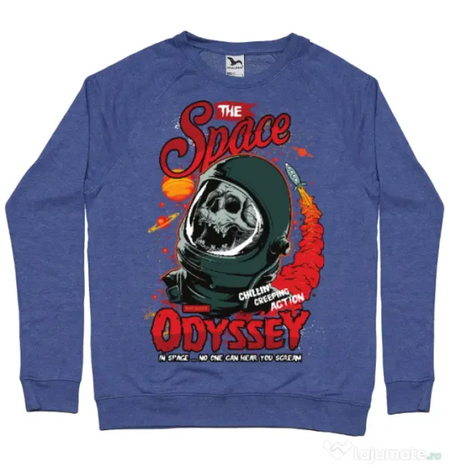 Bluza ADLER barbat The space odyssey Albastru melanj