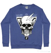 Bluza ADLER barbat White noise Albastru melanj