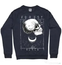 Bluza ADLER barbat Forest Black Denim inchis
