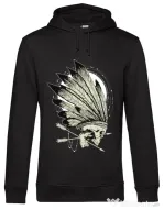 Hoodie barbat cu gluga Conquerors Negru