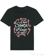 Tricou STANLEY STELLA barbat Dear santa Negru