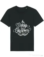 Tricou STANLEY STELLA barbat Merry Christmas Negru