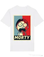 Tricou STANLEY STELLA barbat Morty Alb