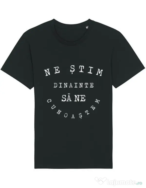 Tricou STANLEY STELLA barbat Ne stim II Negru