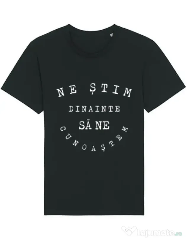 Tricou STANLEY STELLA barbat Ne stim II Negru