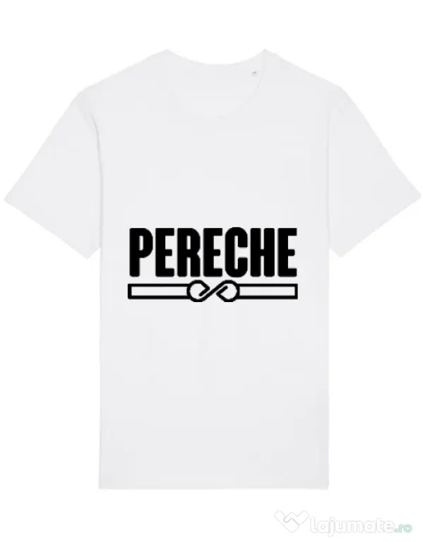 Tricou STANLEY STELLA barbat Pereche Alb