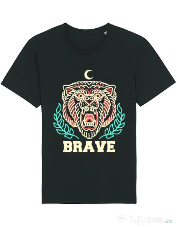 Tricou STANLEY STELLA barbat Brave Negru
