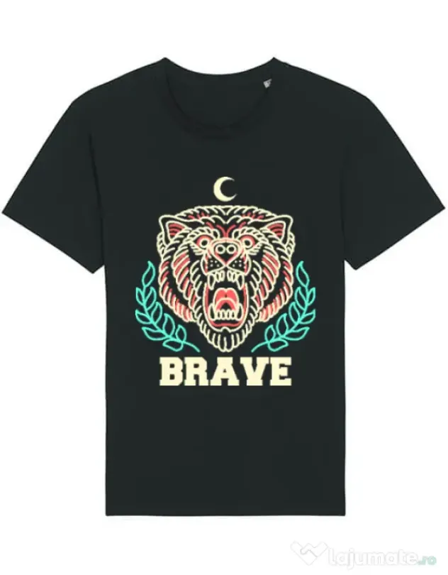 Tricou STANLEY STELLA barbat Brave Negru