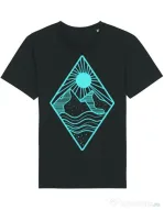 Tricou STANLEY STELLA barbat Mountain Negru