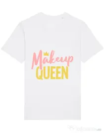 Tricou STANLEY STELLA barbat Makeup queen Alb