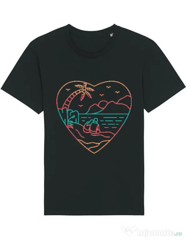 Tricou STANLEY STELLA barbat True love in nature Negru