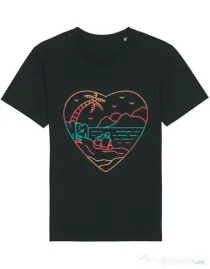 Tricou STANLEY STELLA barbat True love in nature Negru