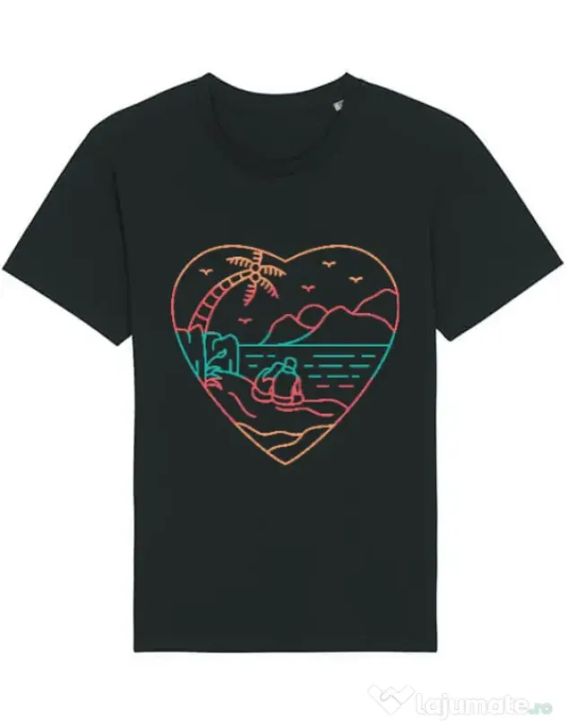Tricou STANLEY STELLA barbat True love in nature Negru