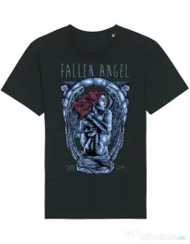 Tricou STANLEY STELLA barbat Fallen angel Negru