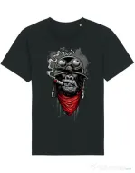 Tricou STANLEY STELLA barbat Ape of duty Negru