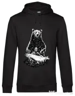 Hoodie barbat cu gluga Bearware Negru