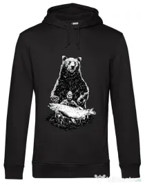 Hoodie barbat cu gluga Bearware Negru