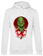 Hoodie barbat cu gluga Frank holiday Alb
