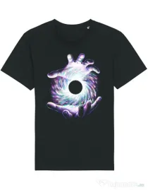 Tricou STANLEY STELLA barbat A hole in my hand Negru