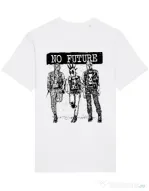 Tricou STANLEY STELLA barbat No future Alb