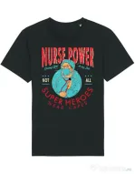 Tricou STANLEY STELLA barbat Nurse power Negru