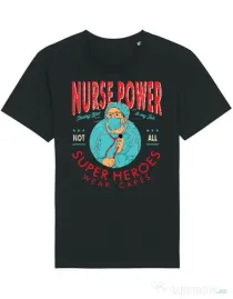 Tricou STANLEY STELLA barbat Nurse power Negru