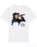 Tricou STANLEY STELLA barbat Adi Morosanu FAMILIA Alb