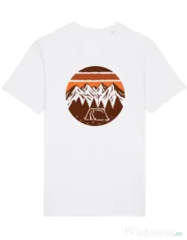 Tricou STANLEY STELLA barbat Beauty mountain Alb