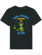 Tricou STANLEY STELLA barbat Social distancing Negru