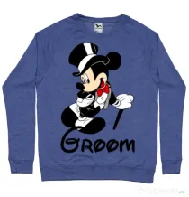 Bluza Mire ADLER Groom Mickey Albastru melanj