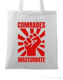 Sacosa personalizata Burlaci Comrades masturbate Alb
