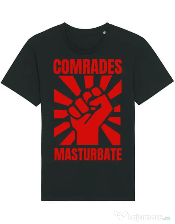 Tricou Burlaci STANLEY STELLA Comrades masturbate Negru