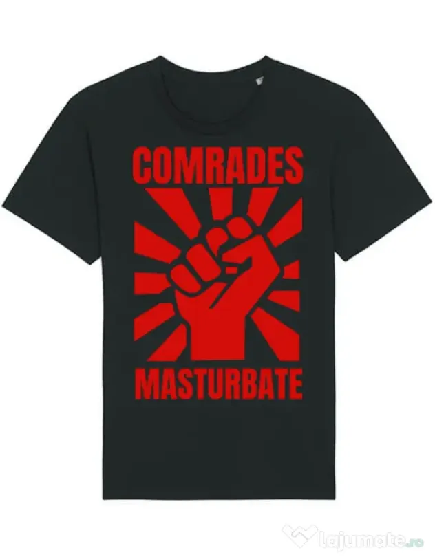 Tricou Burlaci STANLEY STELLA Comrades masturbate Negru