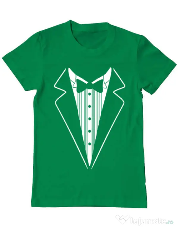 Tricou Mire ADLER Tuxedo Verde