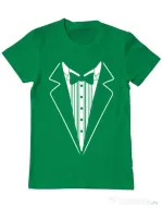 Tricou Mire ADLER Tuxedo Verde
