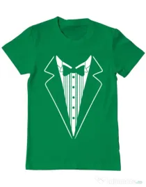 Tricou Mire ADLER Tuxedo Verde