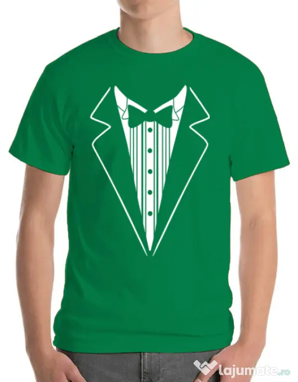 Tricou Mire ADLER Tuxedo Verde