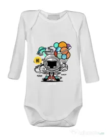 Baby body Gift From Outer Space Alb