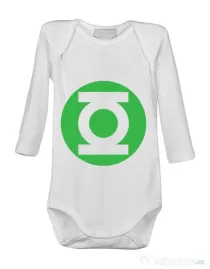 Baby body Green lantern Alb